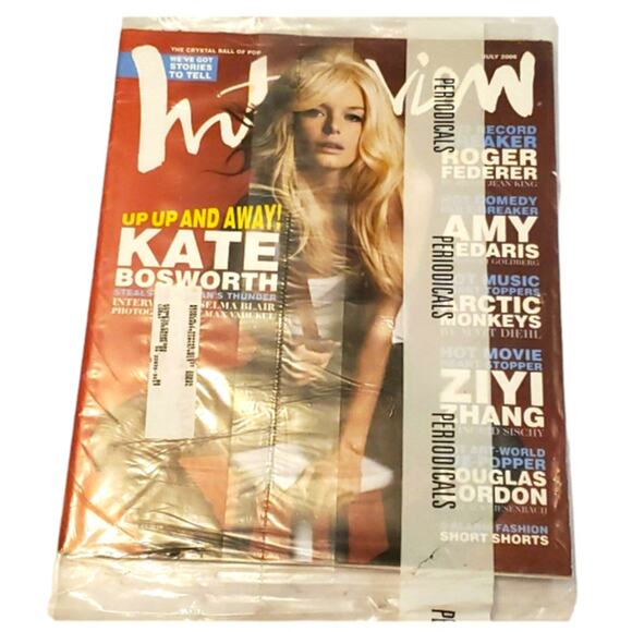 New Kate Bosworth Interview Magazine July 2006 Factory Sealed - Picture 1 of 4